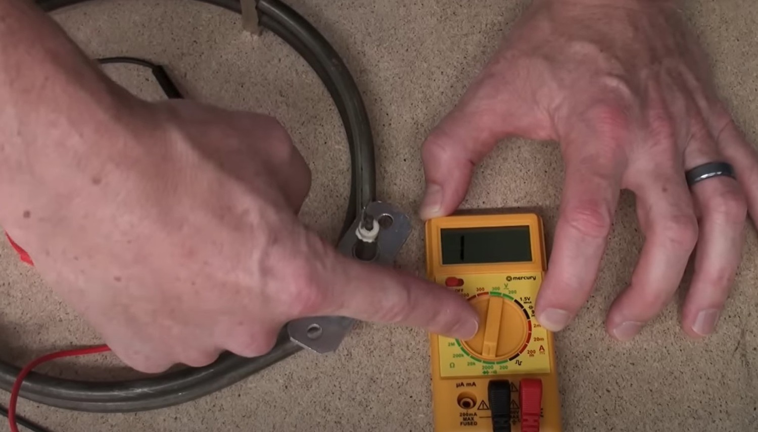 How to test an oven element